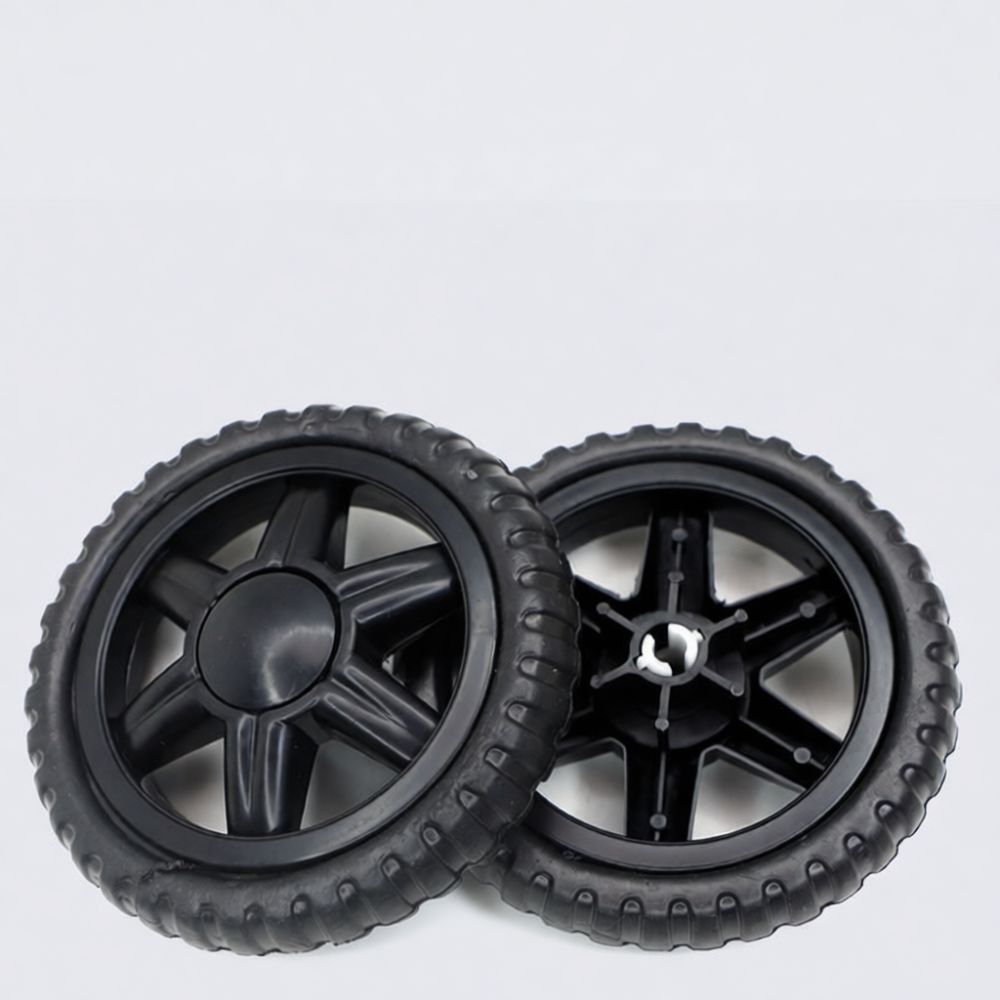 Silent Replacement Luggage Wheels - Stille rubberen vervangingswiel voor winkelwagentje, bagagekar,