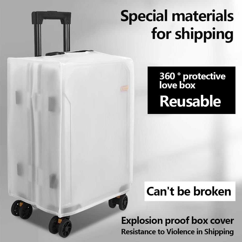Waterproof Suitcase Cover Protector - Nieuwe, duurzame, hoogwaardige, draagbare, matte bagagebeschermer,