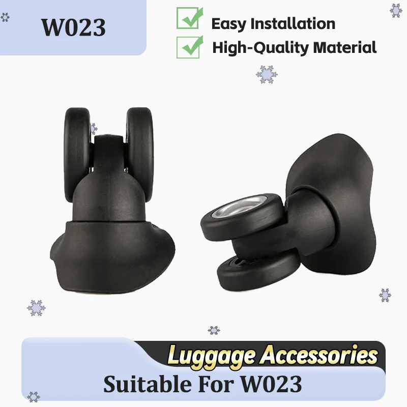 Silent Replacement Luggage Wheels - Voor W023 Reparatieset voor bagagewielen Multi-directional