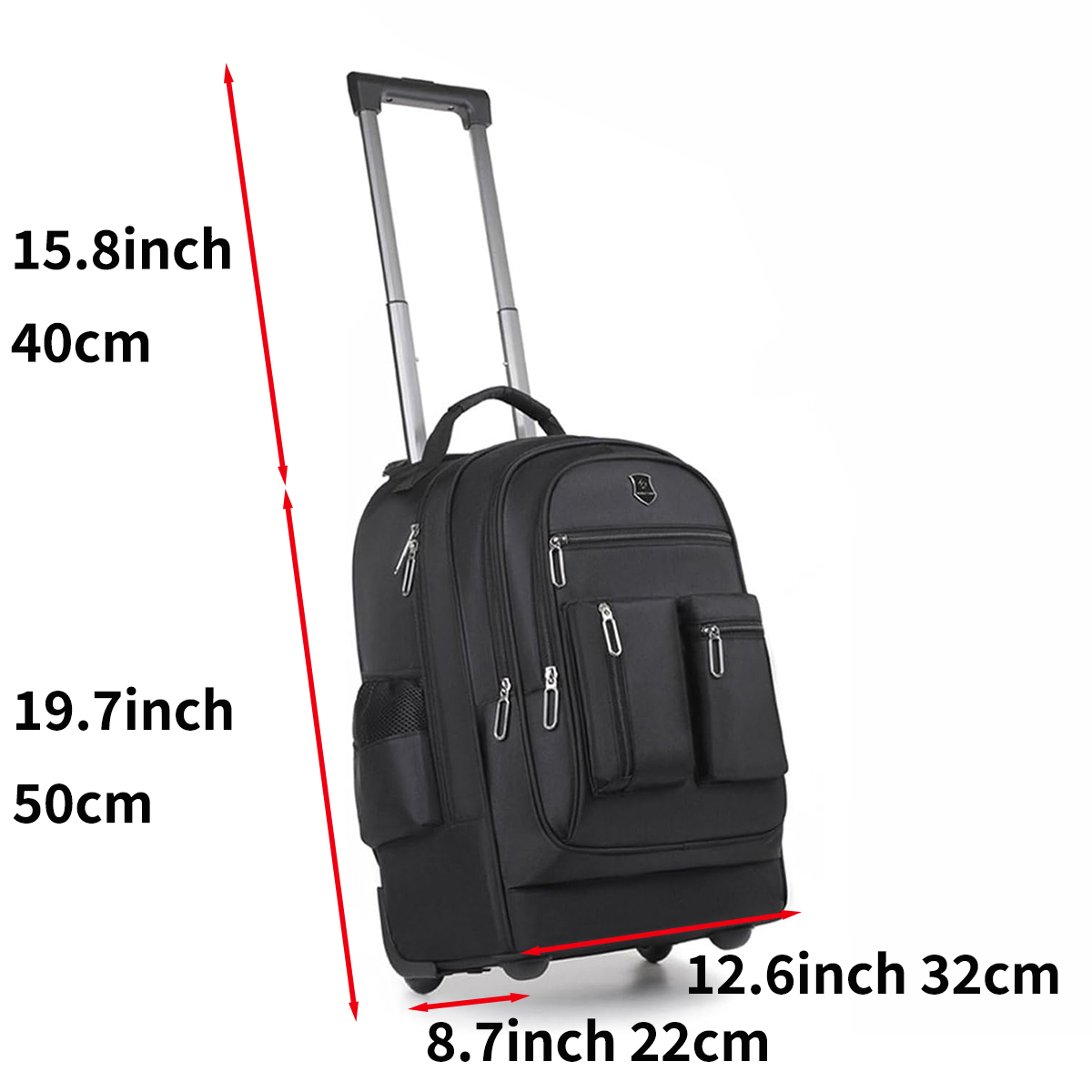 Rugzak met wielen, 20 inch lap - Foldable Rolling Luggage Bag recensie en prijs
