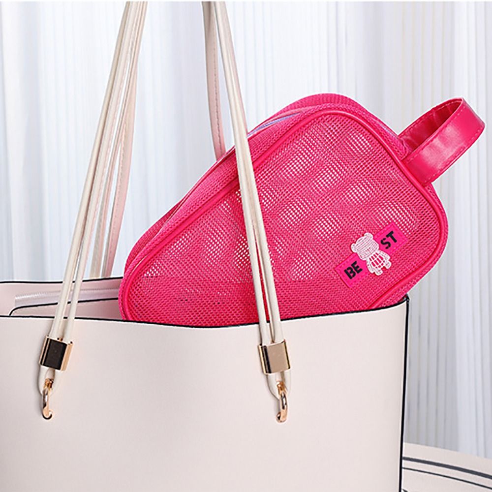 Duurzame make-uptas van mesh m - Cosmetic Bags recensie en prijs